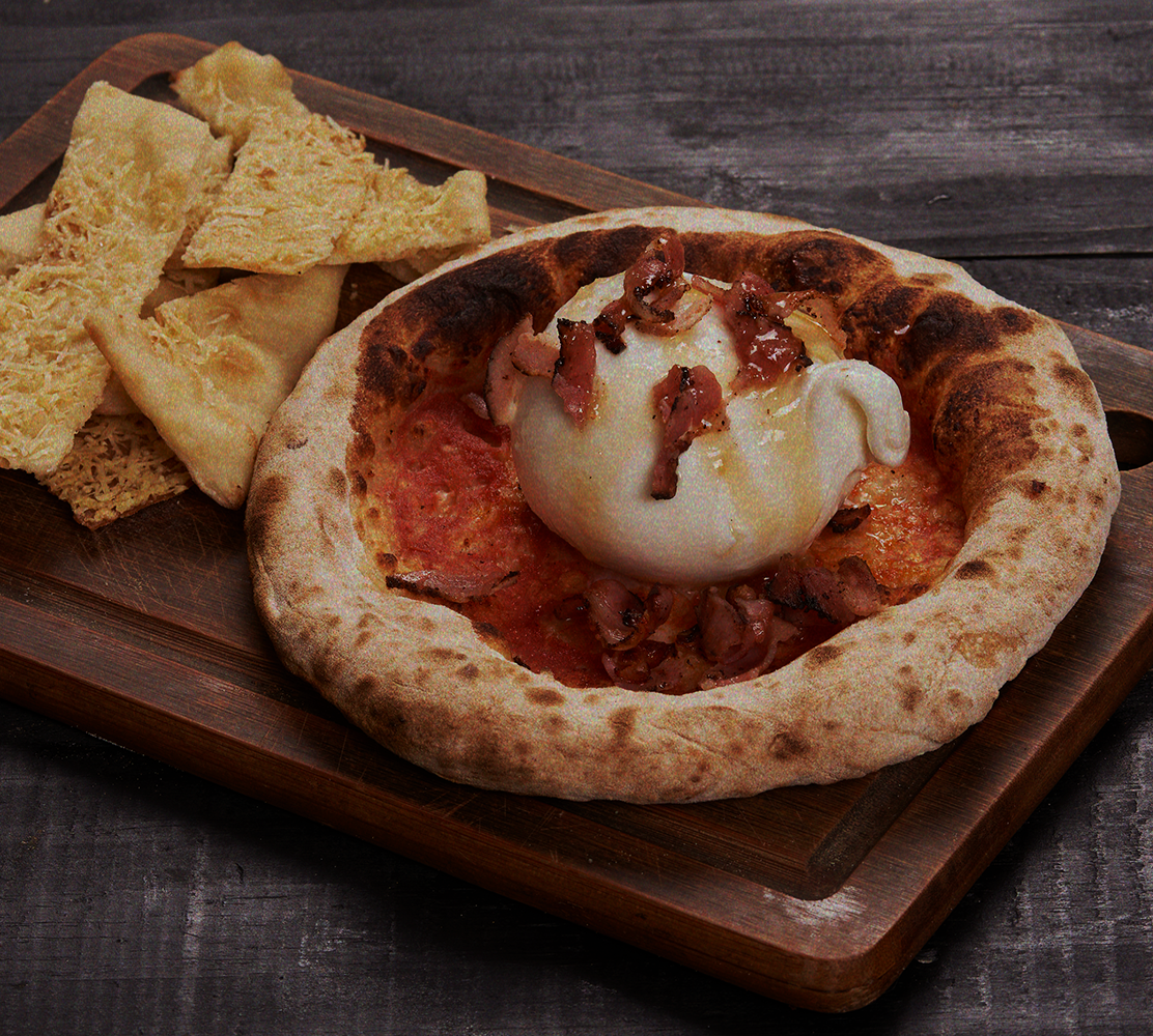 Pizza na Burrata